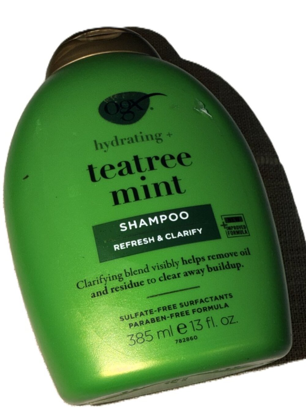 OGX Hydrating + Teatree Mint Shampoo 13 Fl Oz / 385 mL